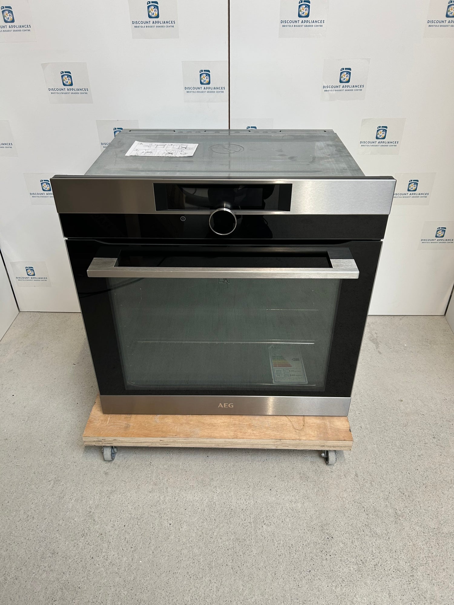 AEG BPK842720M Pyrolytic Single Electric Oven
