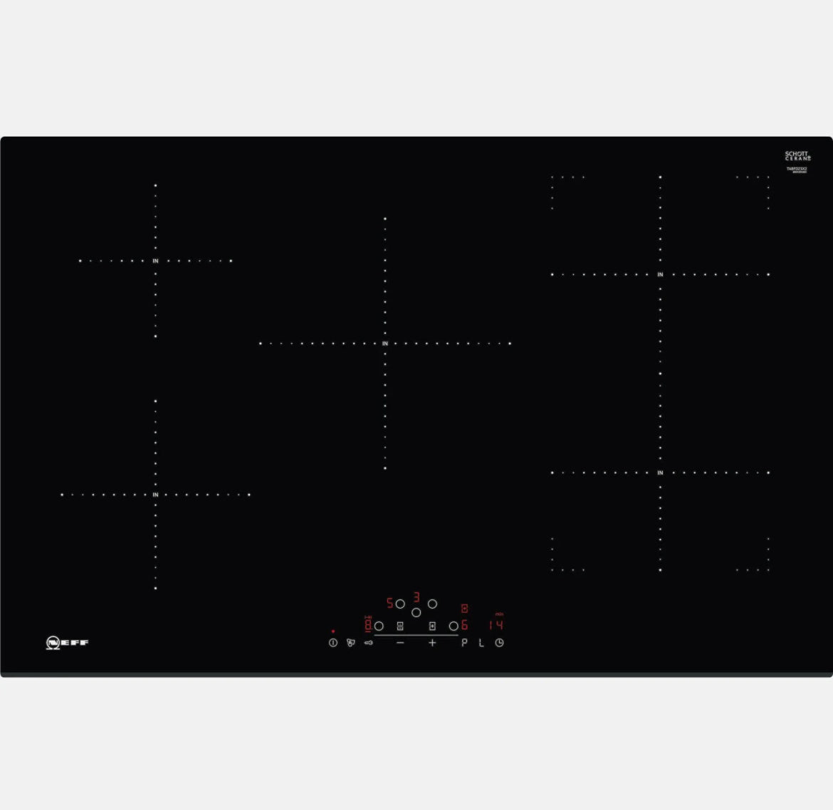 Neff T48FD23X2 induction hob