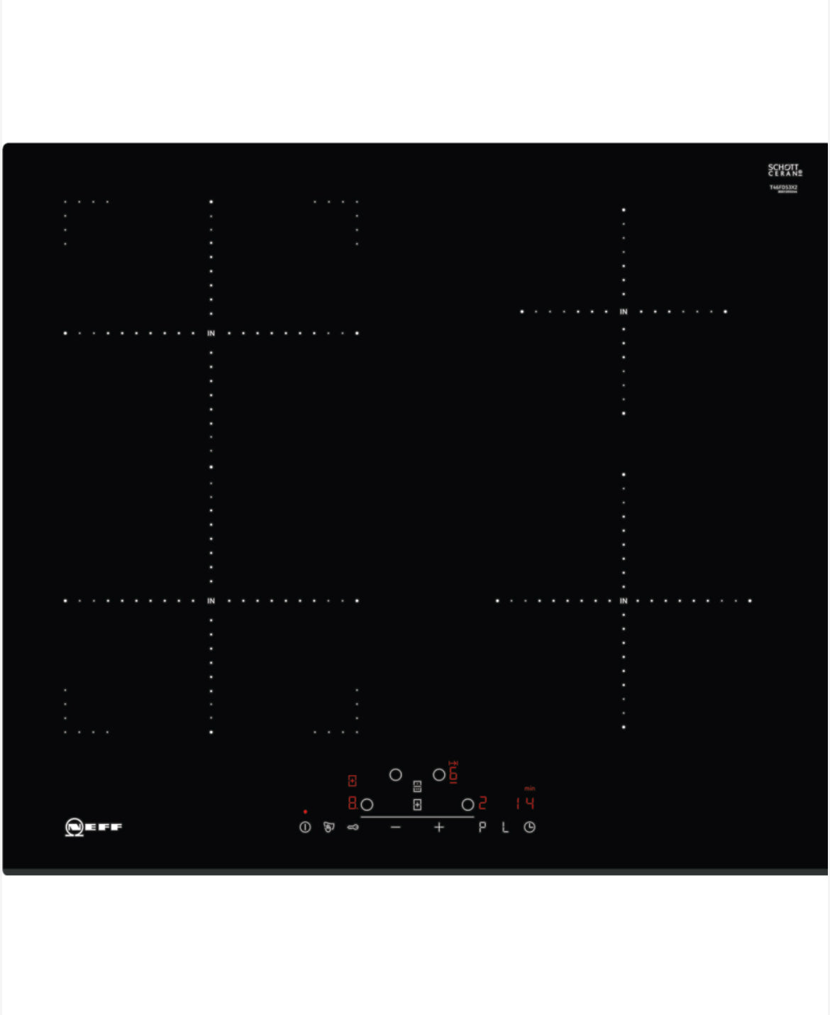 NEFF T46FD53X2 Induction Hob