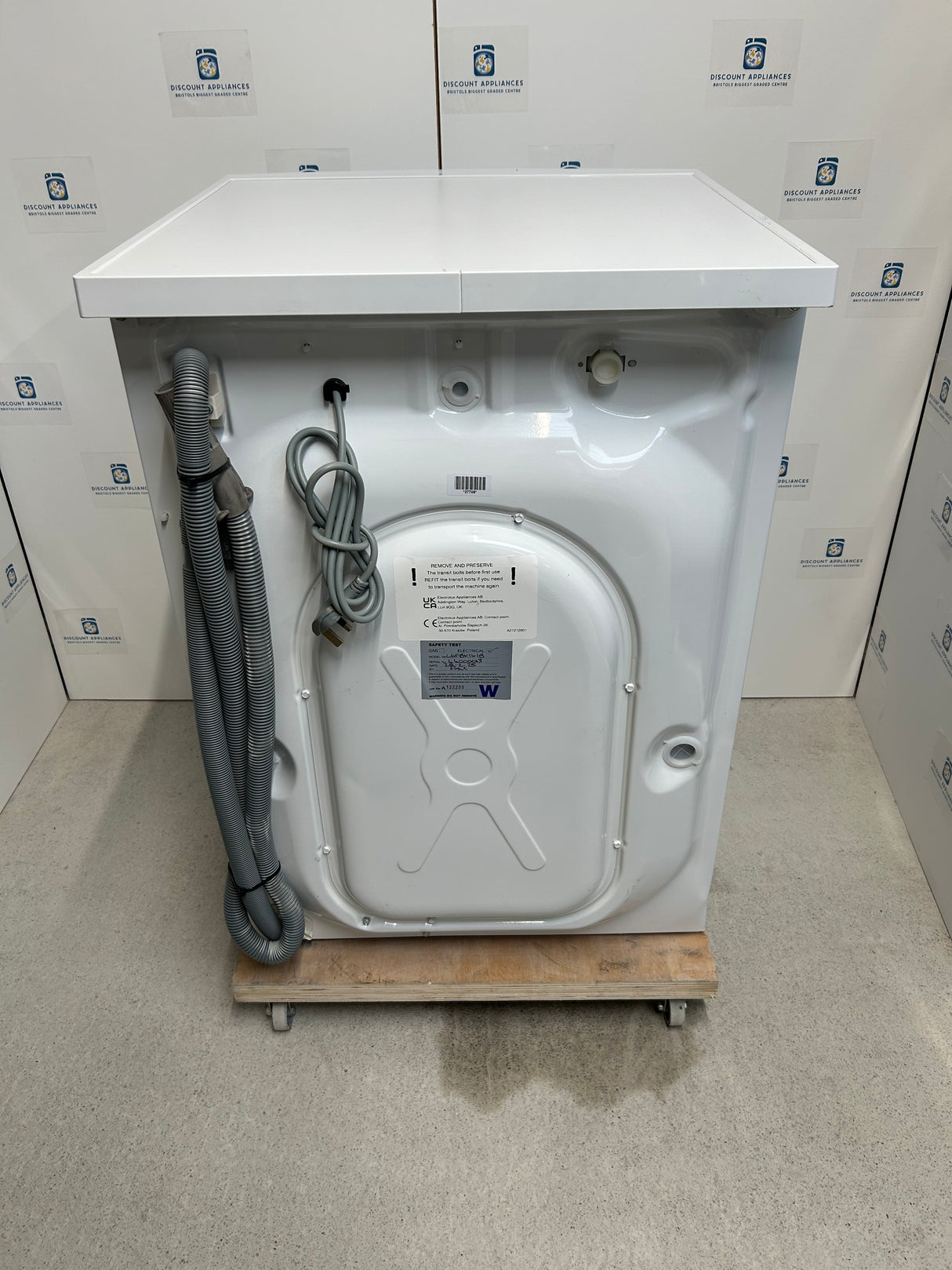 AEG L6FBK141B 10kg 1400 Spin Washing Machine in White